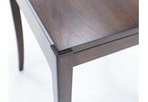 flxd brown end table slv  