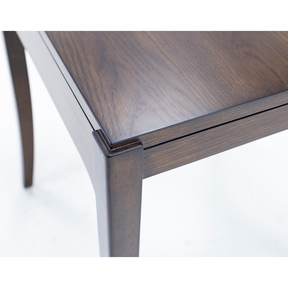 flxd brown end table slv  