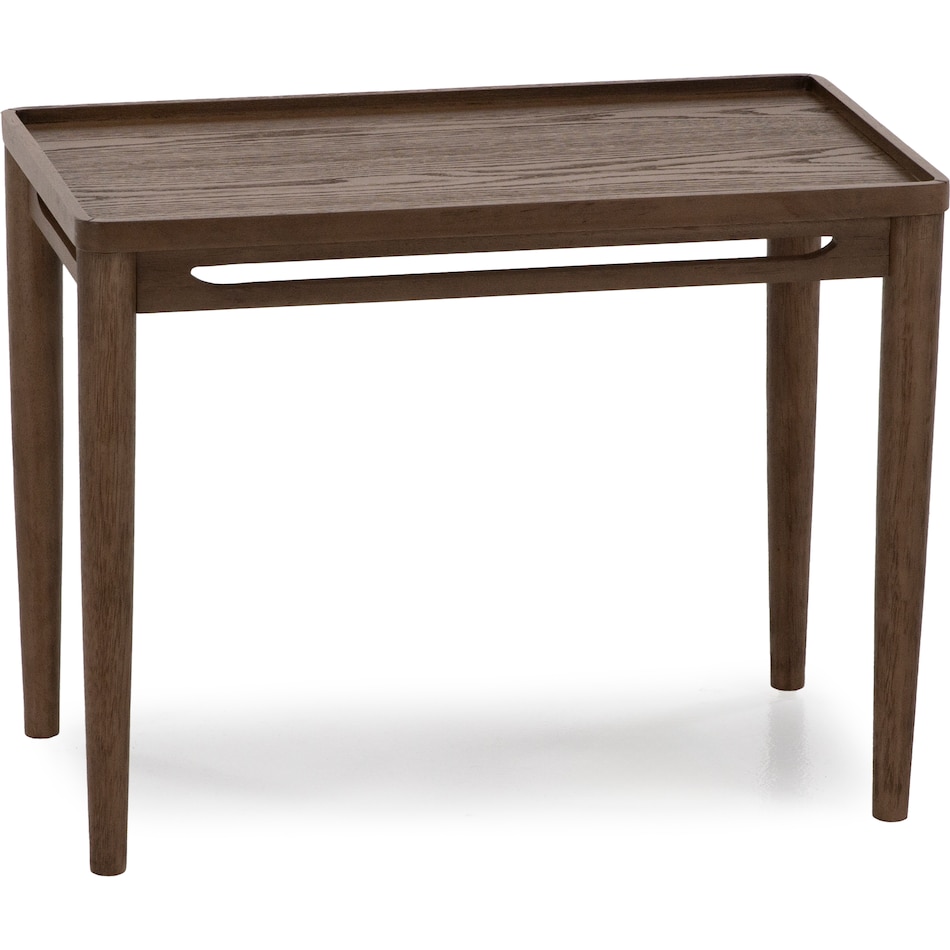 flxd brown end table vrn  