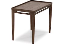 flxd brown end table vrn  