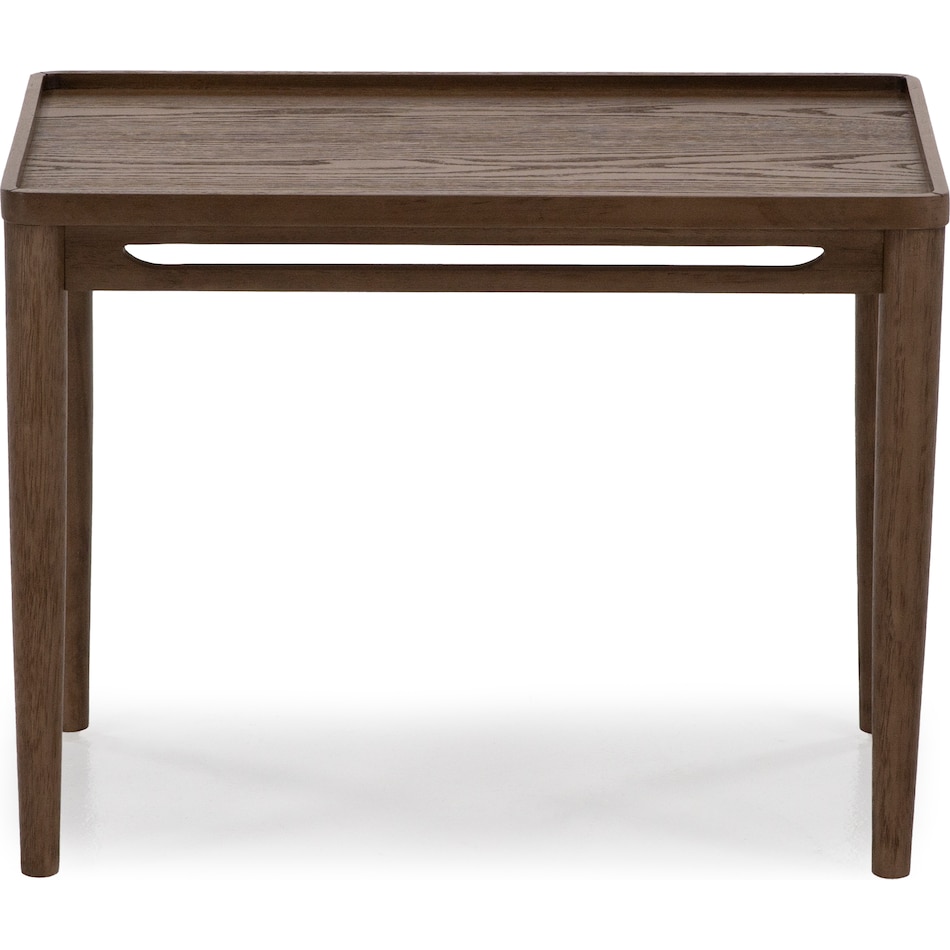 flxd brown end table vrn  