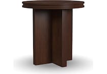flxd brown end table wrf  