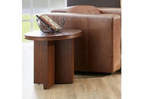 flxd brown end table wrf  