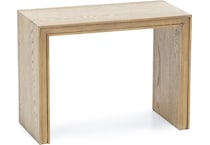 flxd brown end table wtr  