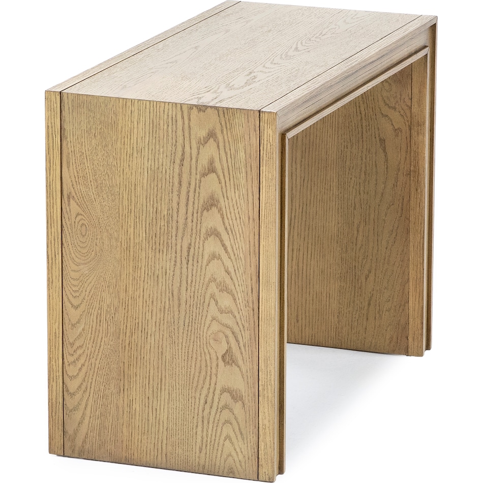 flxd brown end table wtr  