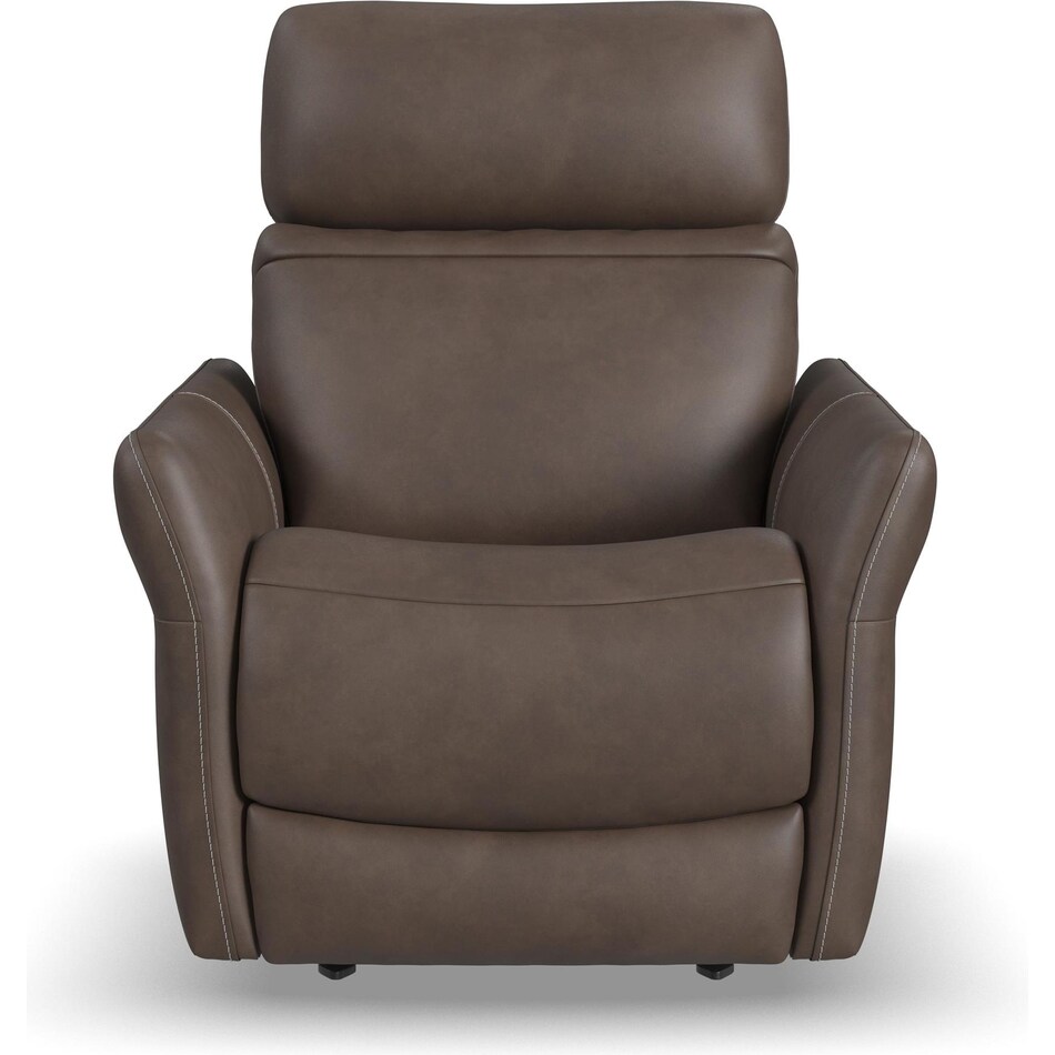 flxd brown recliner   