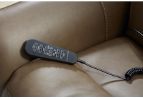 flxd brown recliner   