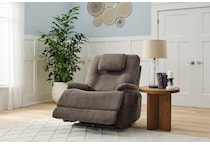 flxd brown recliner   