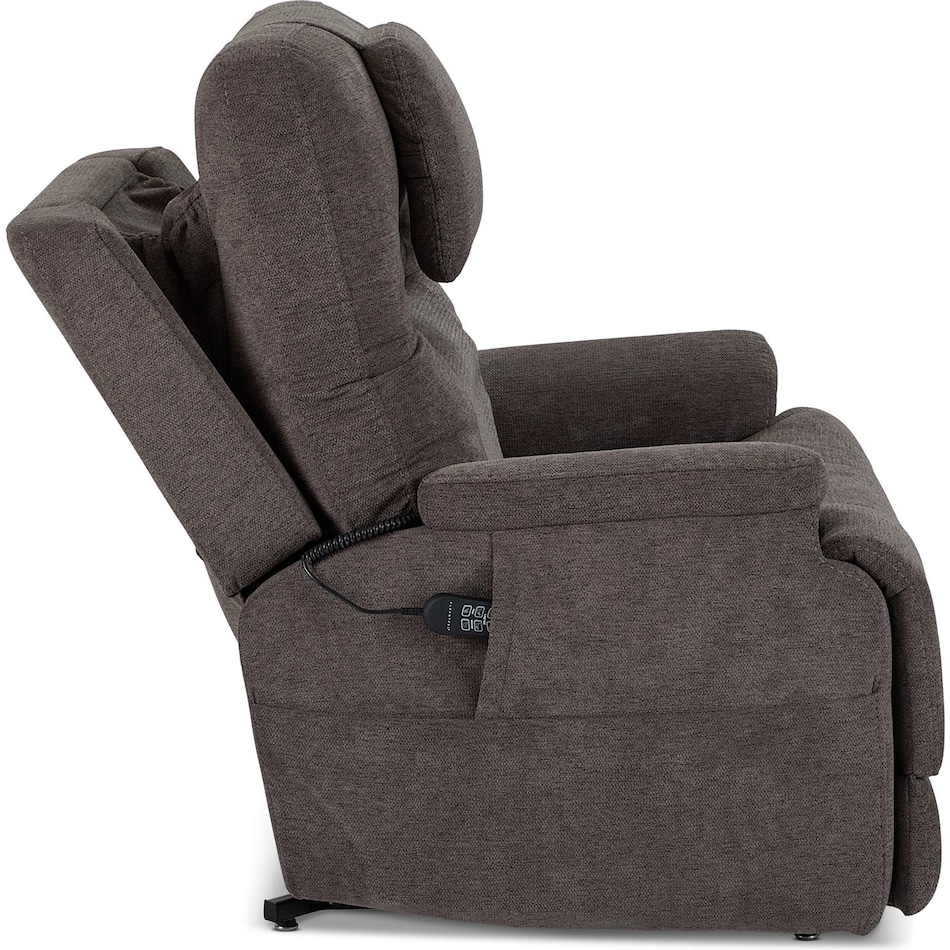 flxd brown recliner   
