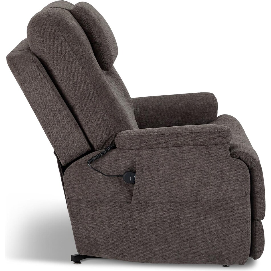 flxd brown recliner   