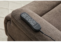 flxd brown recliner   