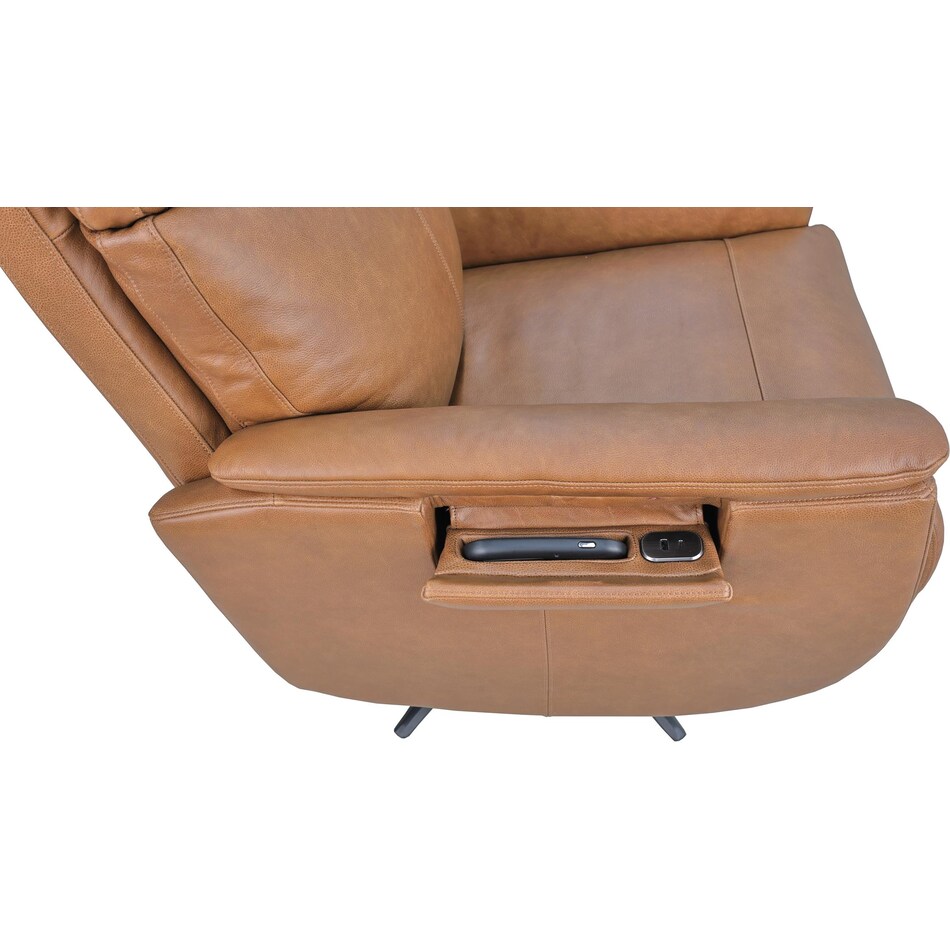 flxd brown recliner   