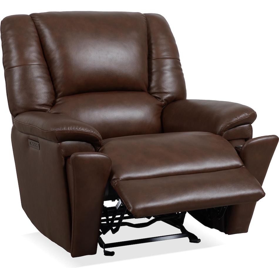 flxd brown recliner mto  