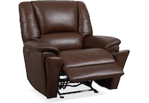 flxd brown recliner mto  