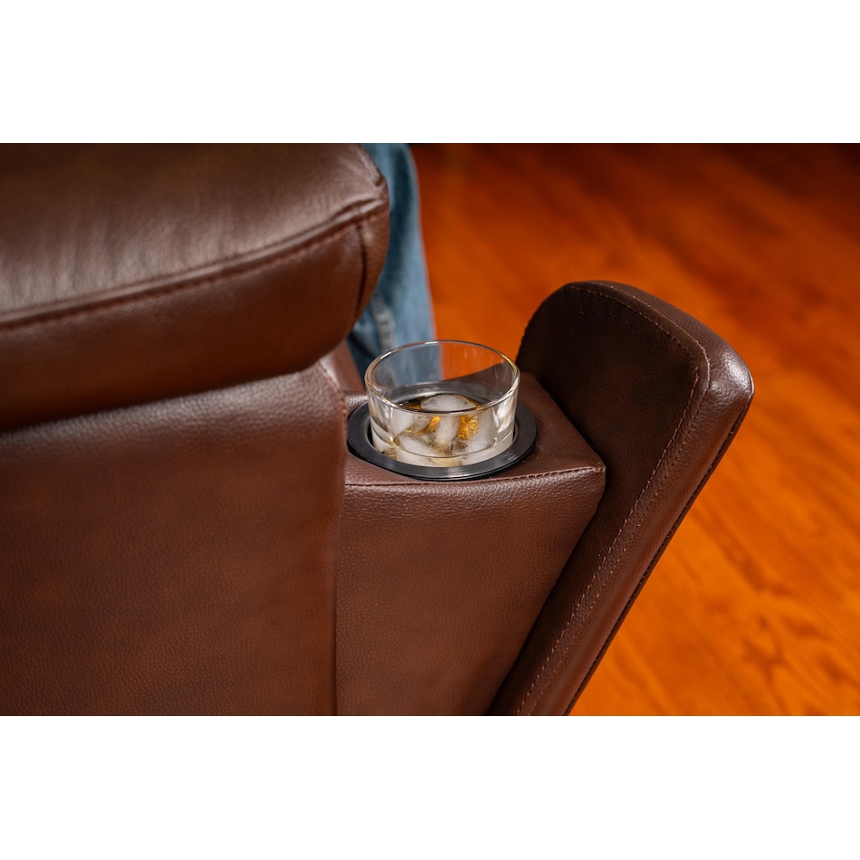 flxd brown recliner mto  