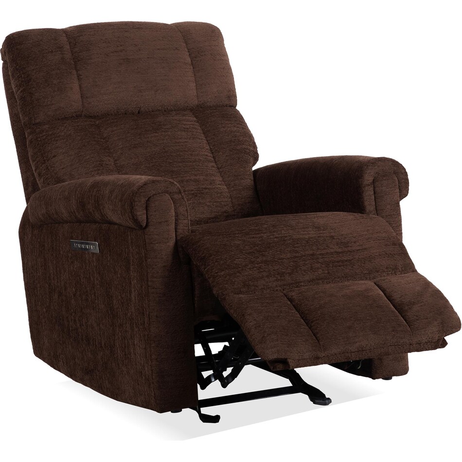 flxd brown recliner mto  