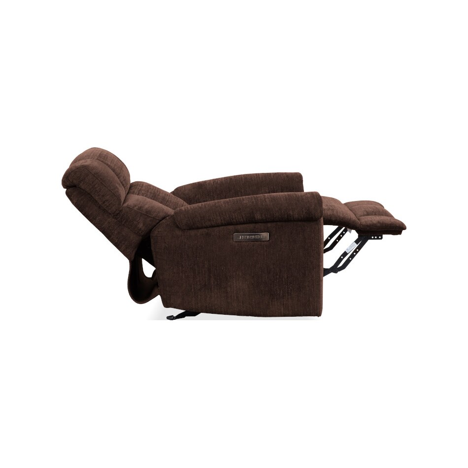 flxd brown recliner mto  