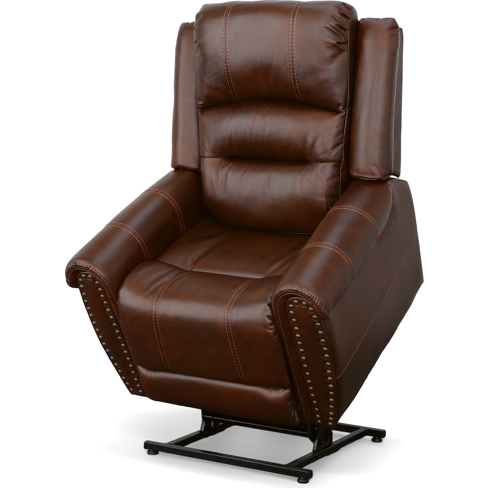 flxd brown recliner   