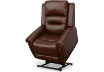 flxd brown recliner   