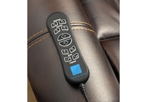 flxd brown recliner   