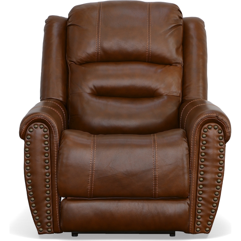 flxd brown recliner   