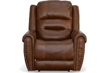 flxd brown recliner   