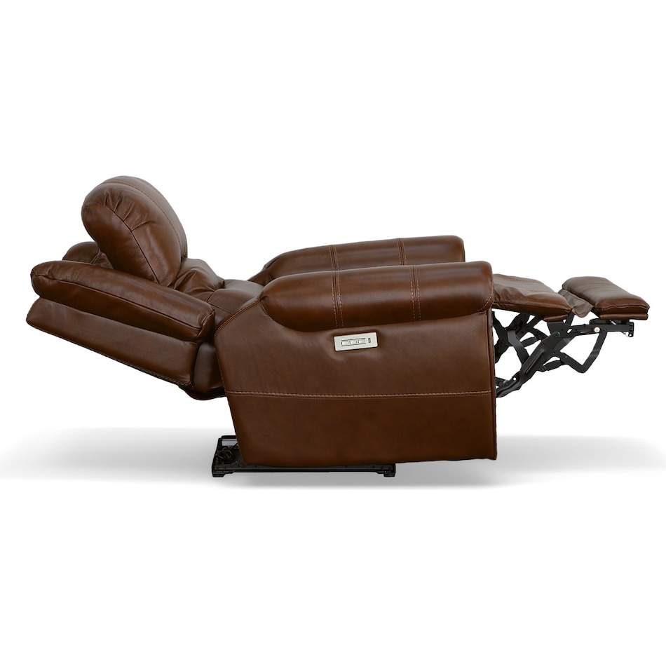 flxd brown recliner   