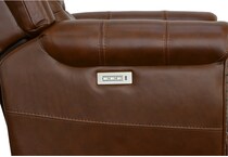 flxd brown recliner   