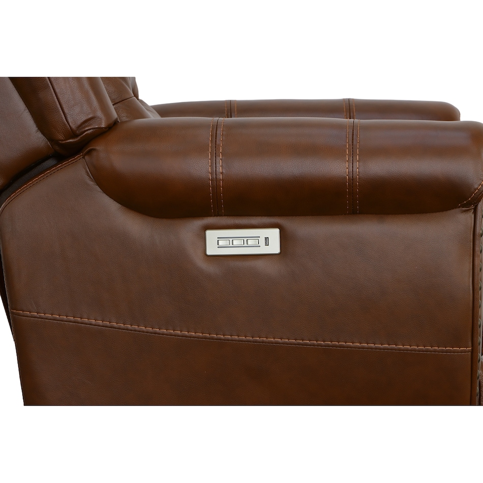 flxd brown recliner   