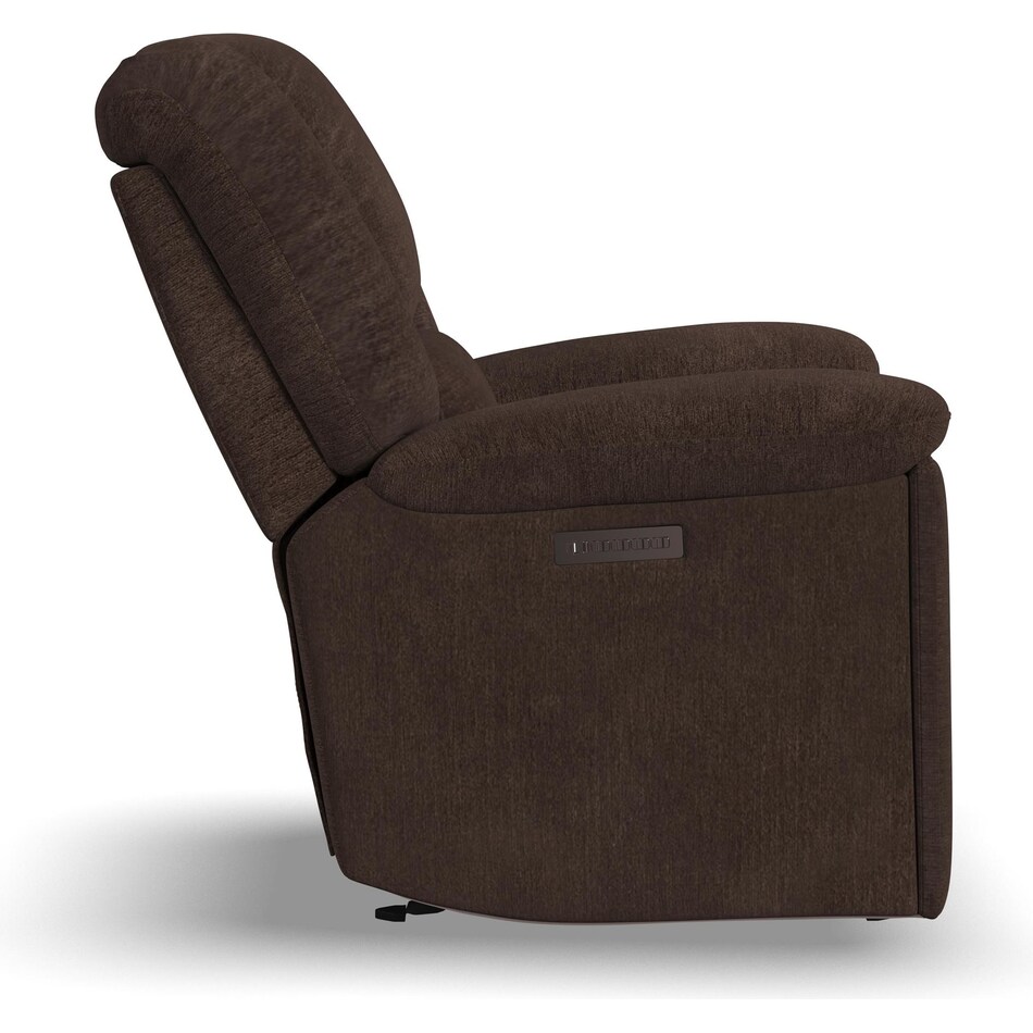 flxd brown recliner mto  