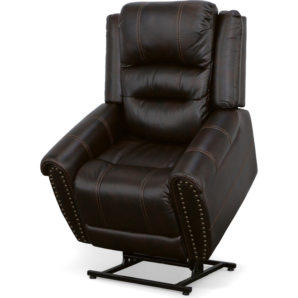 flxd brown recliner   