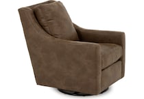 flxd brown swivel chair z  