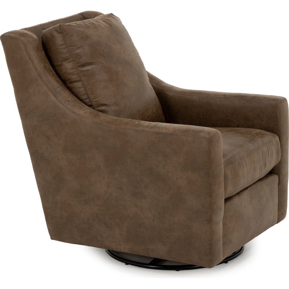 flxd brown swivel chair z  