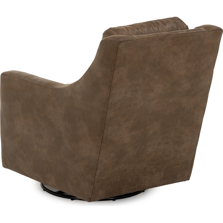 flxd brown swivel chair z  