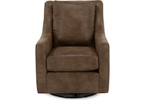 flxd brown swivel chair z  