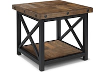 flxd dark brown   exposed bolt heads chairside table crp  
