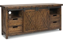 flxd dark brown   exposed bolt heads console crp  