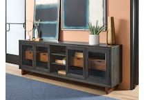 flxd ebony and natural oak console wrf  
