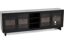 flxd ebony and natural oak console wrf  