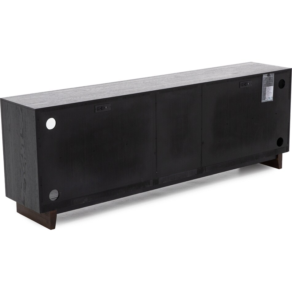 flxd ebony and natural oak console wrf  