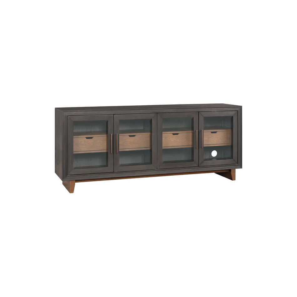 flxd ebony and natural oak console wrf  