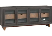 flxd ebony and natural oak console wrf  