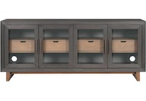 flxd ebony and natural oak console wrf  