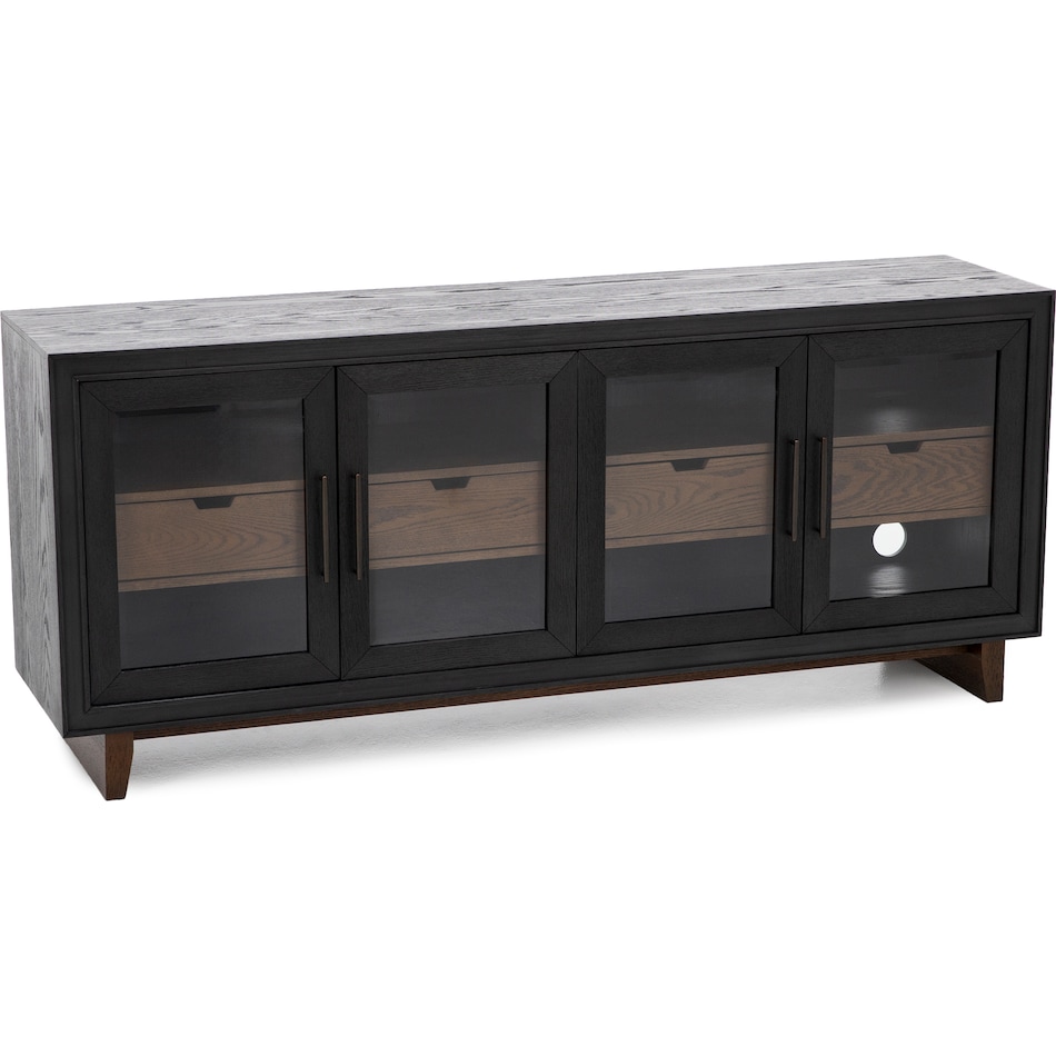 flxd ebony and natural oak console wrf  