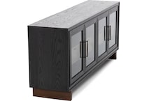 flxd ebony and natural oak console wrf  