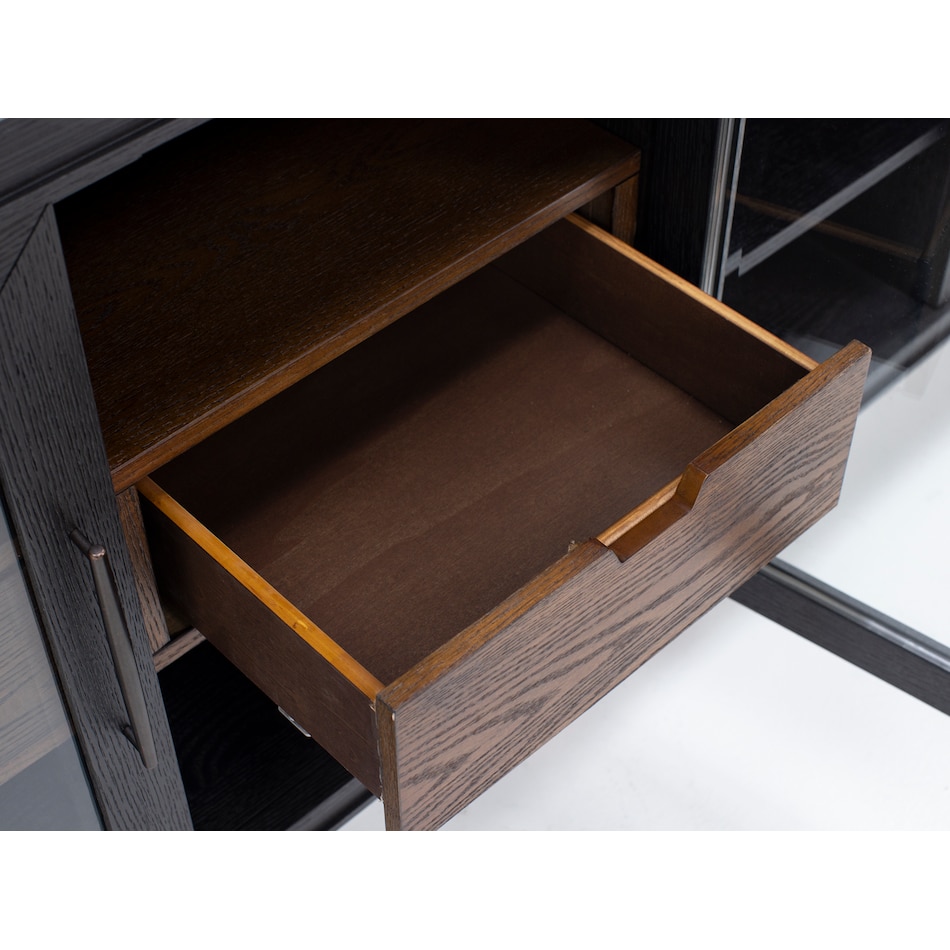 flxd ebony and natural oak console wrf  
