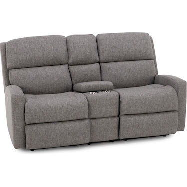 Catalina Power Headrest Reclining Console Loveseat