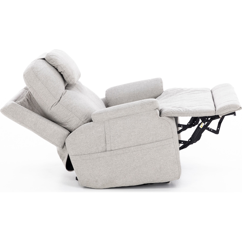 flxd grey recliner   