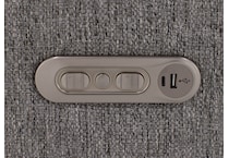 flxd grey recliner   