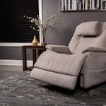 flxd grey recliner   